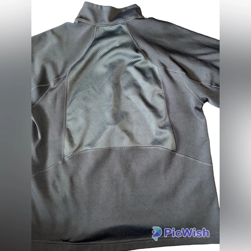 The North Face Mens 1/4 Zip Pullover  Sz M Gray Outdoor Activewear